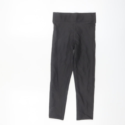 River Island Girls Black Jeggings 5-6 Years Stretch Trousers