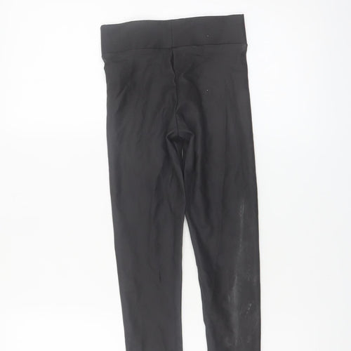 River Island Girls Black Jeggings 5-6 Years Stretch Trousers