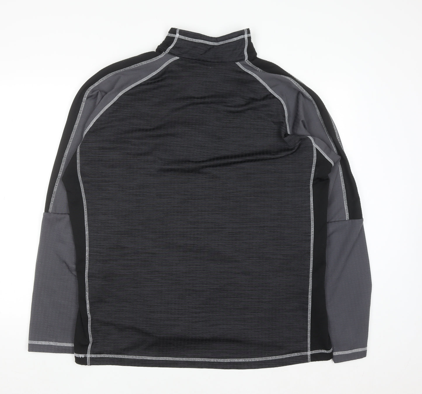 Regatta Mens Black 2XL 1/4 Zip Pullover Outdoor Sweatshirt