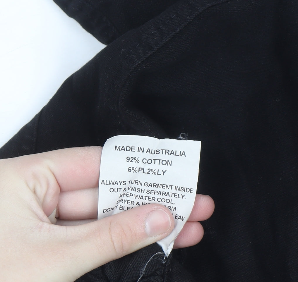 Nobody Womens Black High Rise Skinny Jeans Size 26