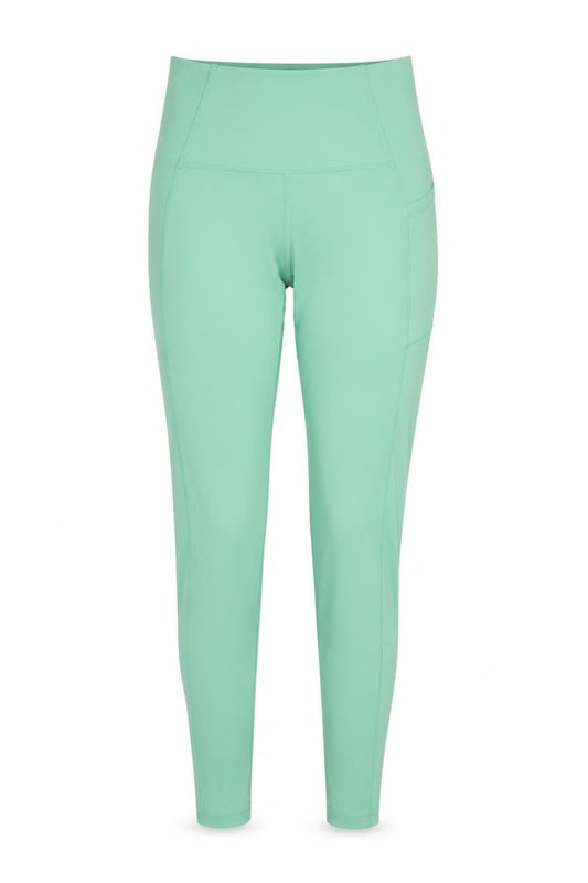 USA Pro Womens Green Leggings Size 6 Gym Yoga Activewear