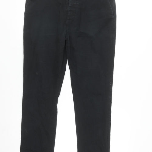 Primark Men’s Black Slim Fit Chino Trousers W34 L32