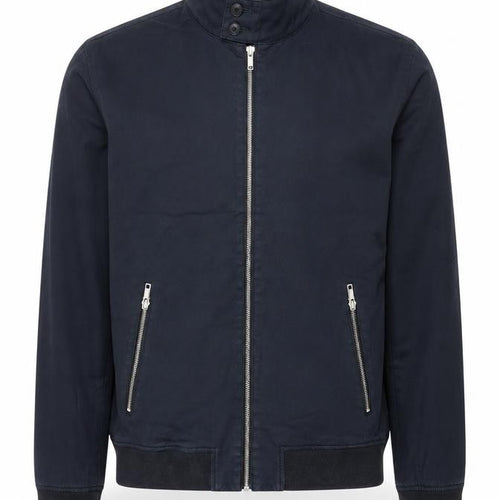Jack & Jones Premium Men's Navy Cotton Bomber Jacket Size L