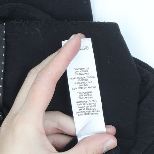 Atmosphere Women Black Stretch Dress Pants Size 12 Regular Workwear