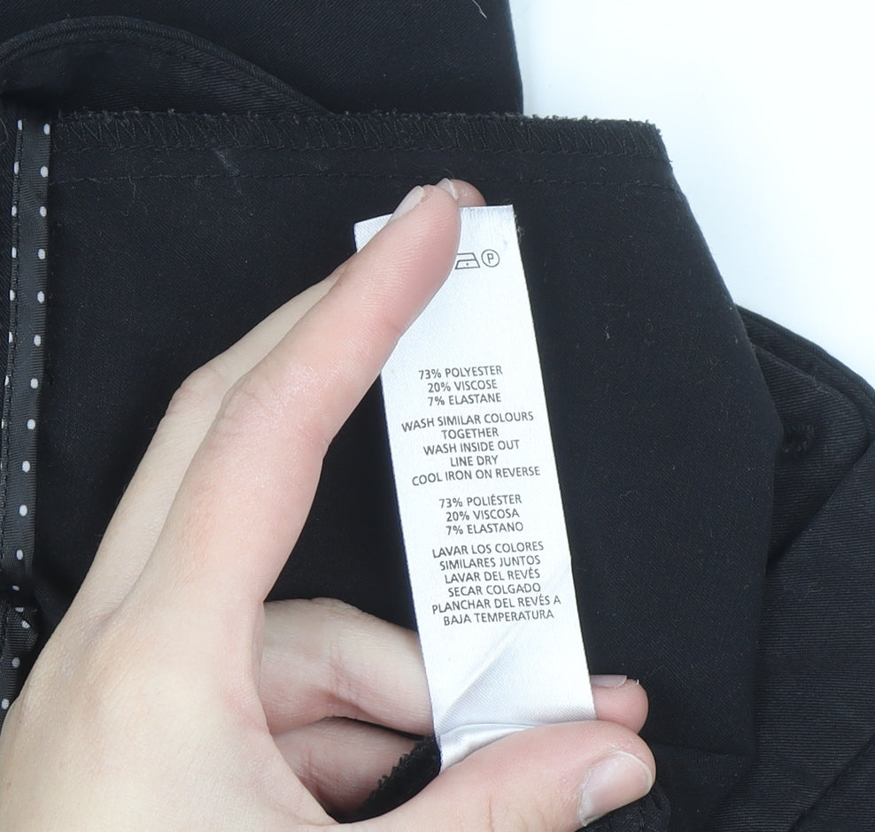 Atmosphere Women Black Stretch Dress Pants Size 12 Regular Workwear