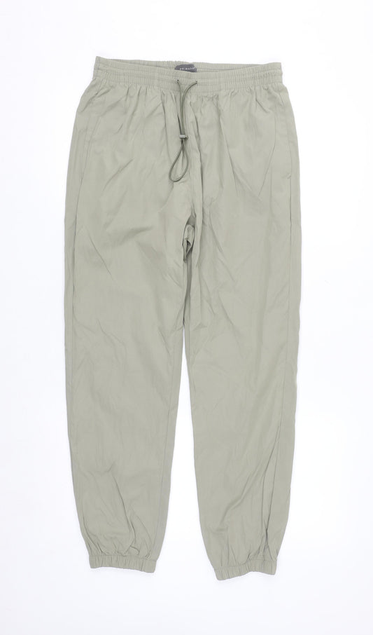 Primark Womens Green Jogger Trousers Size 12 Regular Fit