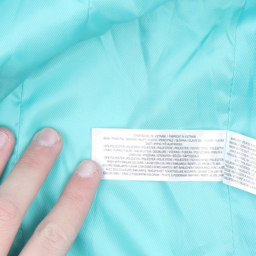 Primark Women Blue Blazer Size 4 Double Breasted Lined Jacket