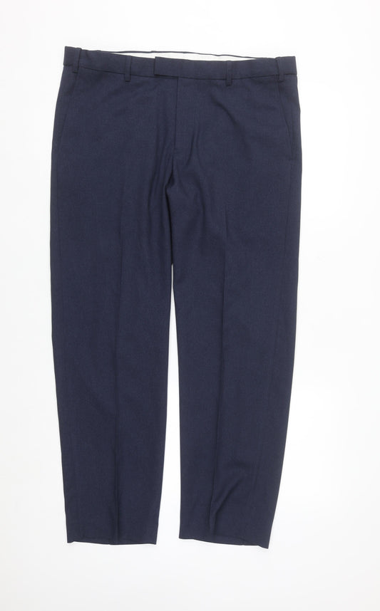 St. Bernard for Dunnes Stores Men's Blue 36W 29L Dress Pants