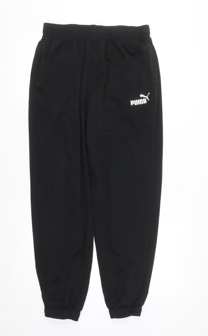Puma Men's Black Jogger Activewear Trousers Size L
