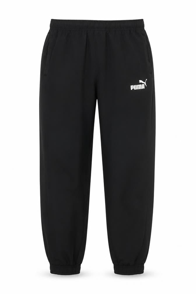 Front view of Puma Men's Black Jogger Activewear Trousers, size L