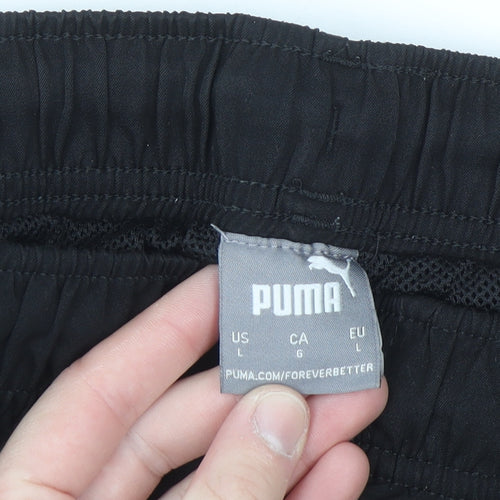 Puma Men's Black Jogger Activewear Trousers Size L