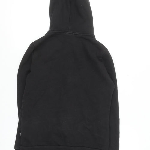 Puma Men's Black Full Zip Hoodie Size S Sportswear Fleece