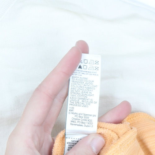 Marks and Spencer Womens Orange Mix XL Pullover Sweatshirt