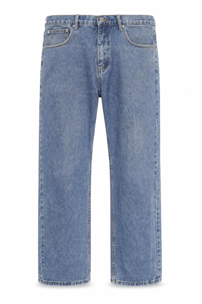 Red Rock Men's Blue Straight Leg Denim Jeans 34W 31L