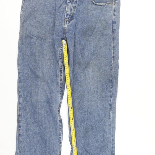 Red Rock Men's Blue Straight Leg Denim Jeans 34W 31L