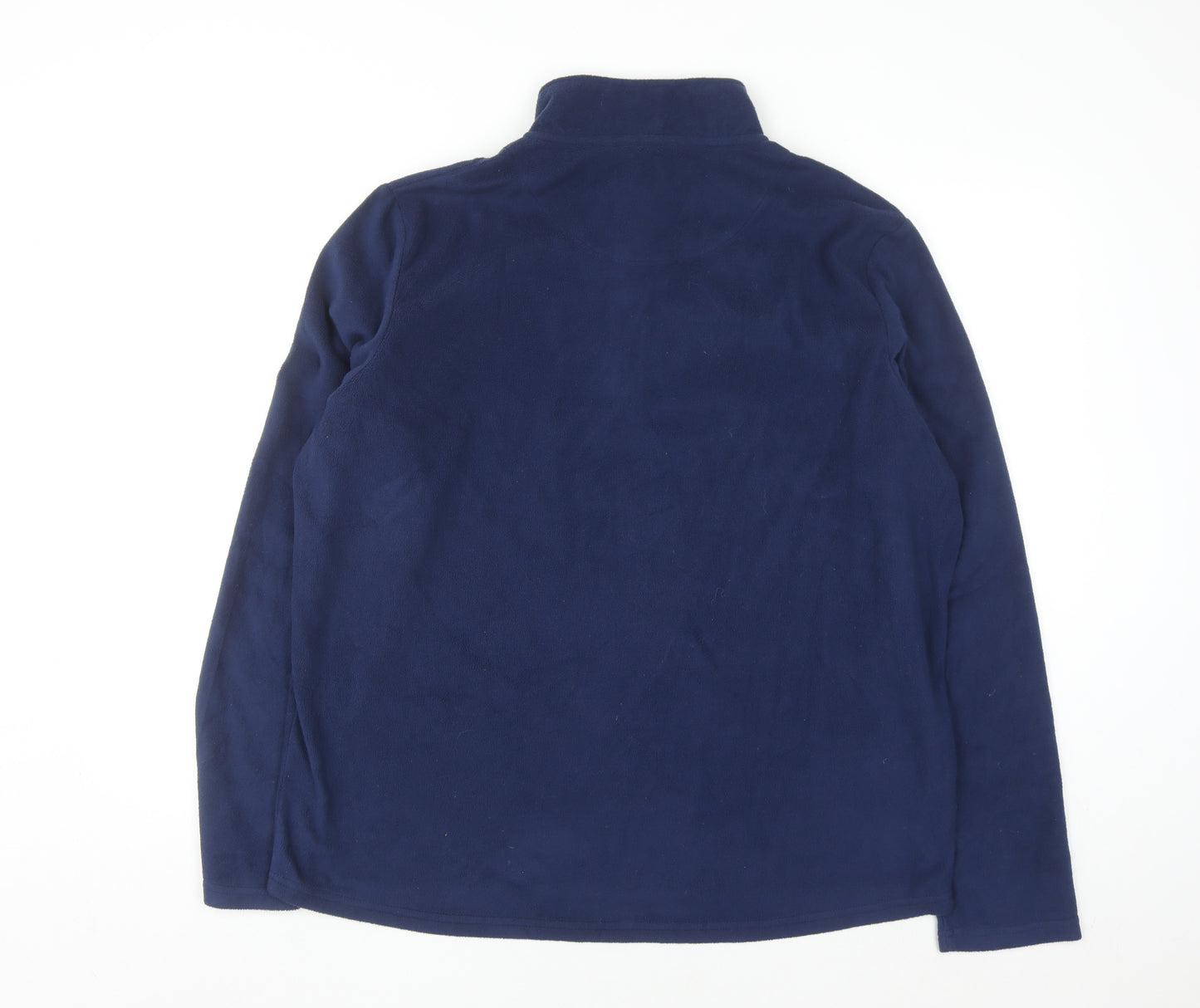 Crane Men's Blue XL Fleece 1/4 Zip Pullover Sweatshirt