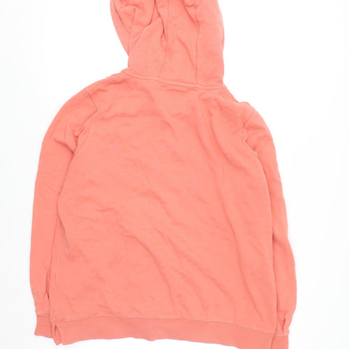 Next Women's Coral Full Zip Hoodie Size 16 Cotton Casual