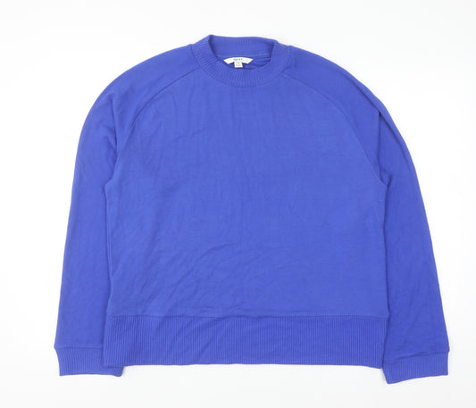 Next Men's Blue Crew Neck Knit Pullover Jumper Size M