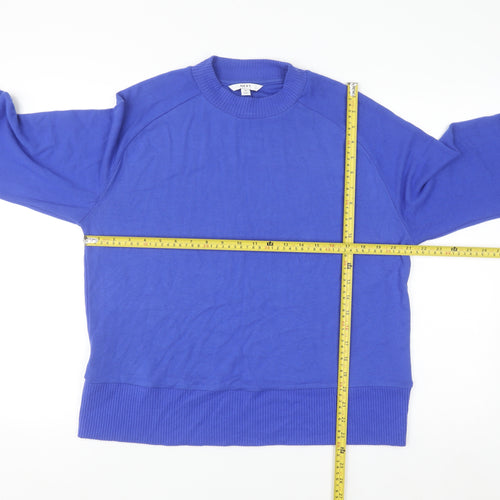 Next Men's Blue Crew Neck Knit Pullover Jumper Size M
