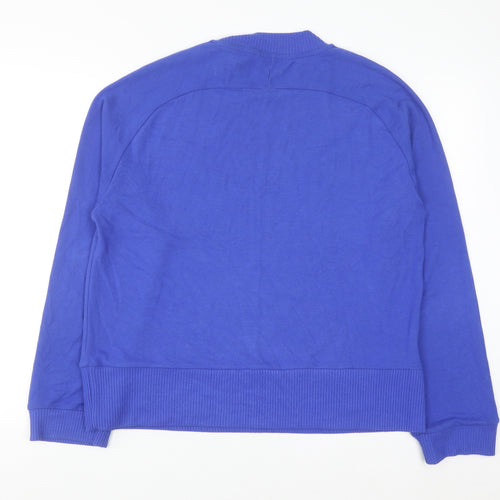 Next Men's Blue Crew Neck Knit Pullover Jumper Size M