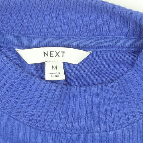 Next Men's Blue Crew Neck Knit Pullover Jumper Size M