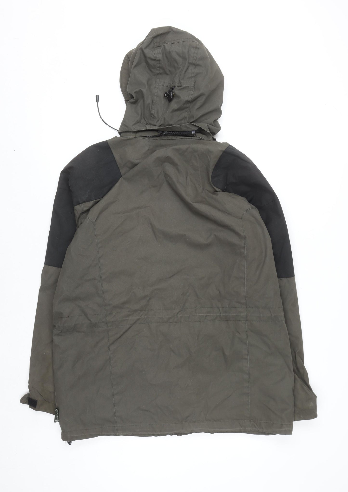 Pinewood Men's Green Hooded Outdoor Parka Jacket M