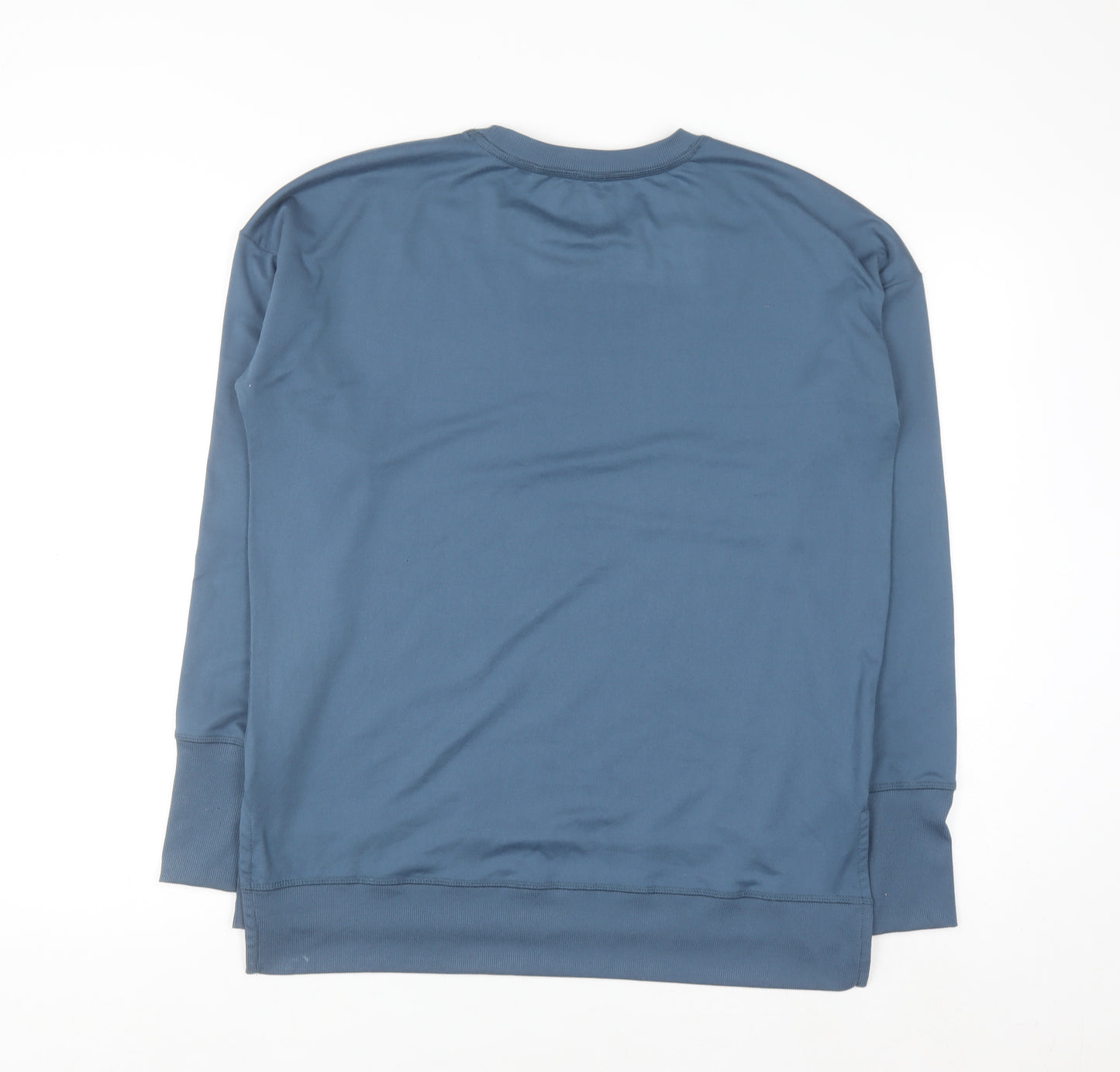 Bench Men's Blue Crew Neck Pullover Sweatshirt M Regular Fit