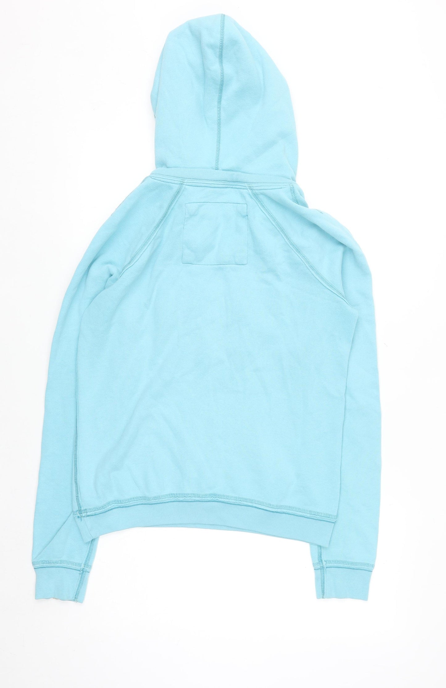 Abercrombie & Fitch Women Blue Pullover Hoodie XL Cotton Blend
