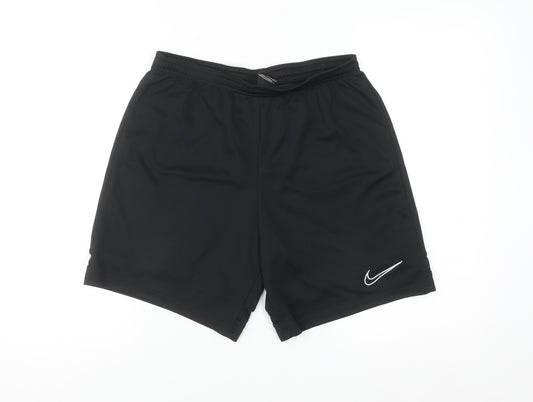 Nike Men's Black Dri-FIT Athletic Shorts M Lightweight Activewear