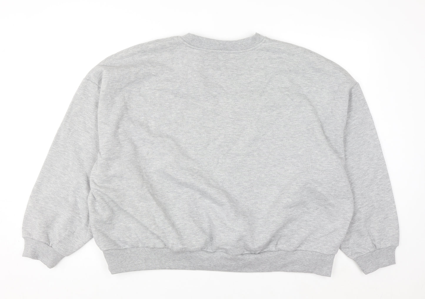 Marks and Spencer Women Grey NYC Pullover Sweatshirt XL