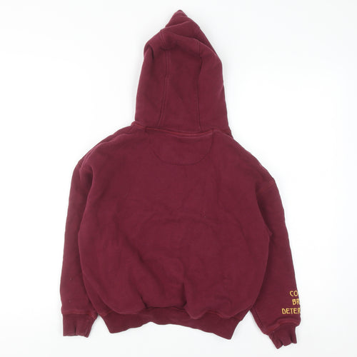 Marks and Spencer Boys Burgundy Gryffindor Pullover Hoodie 8-9 Years