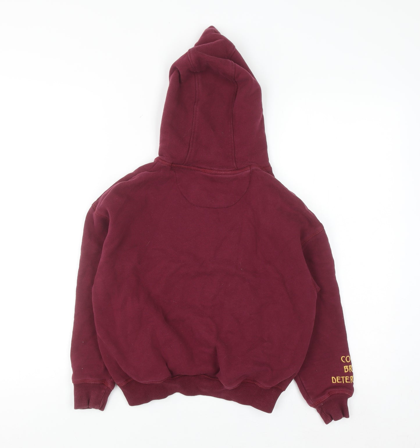 Marks and Spencer Boys Burgundy Gryffindor Pullover Hoodie 8-9 Years