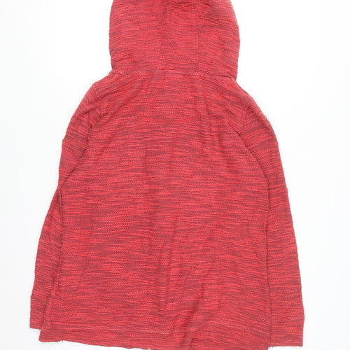 Regatta Great Outdoors Womens Red Full Zip Hooded Sweatshirt Size 12
