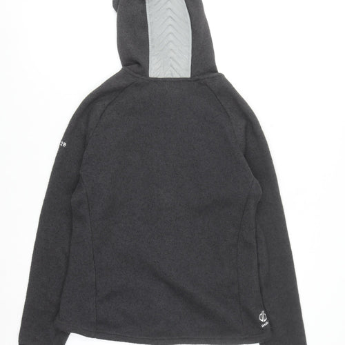 Dare 2B Womens Grey Full Zip Hooded Sweatshirt UK 10