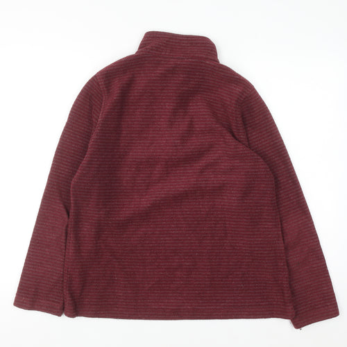 Regatta Women's Burgundy 1/2 Zip Fleece Pullover UK 10
