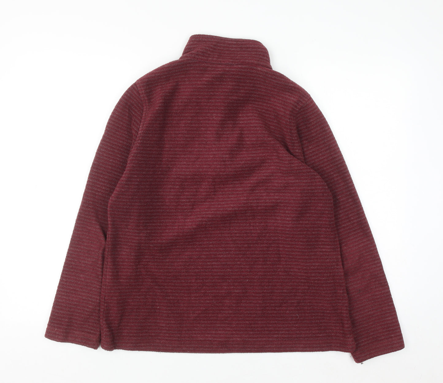 Regatta Women's Burgundy 1/2 Zip Fleece Pullover UK 10