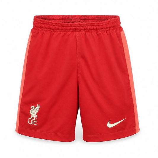 Nike Boys Red Liverpool FC Dri-FIT Football Shorts Size 6-7 Years
