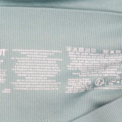 Workout Women’s Green Seamless Athletic Skort M Stretch Fit