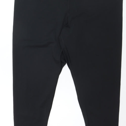 Next Women's Black Ankle Length Leggings Size 26 Stretch Activewear
