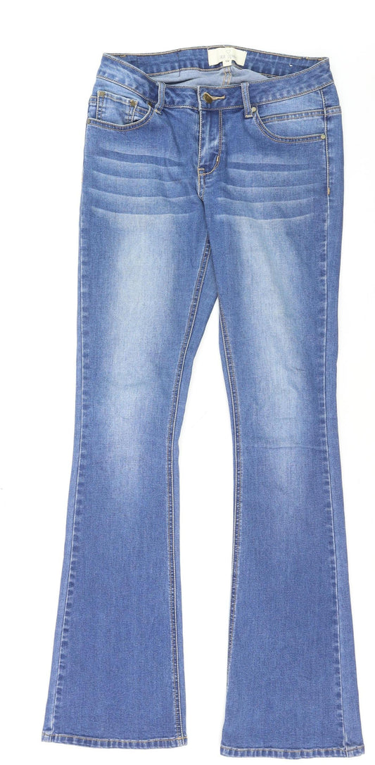 True Denim Women's Blue Bootcut Jeans Size 10 Regular Fit