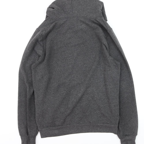 Myprotein Men's Grey Pullover Hoodie L Regular Fit Gym Sweatshirt