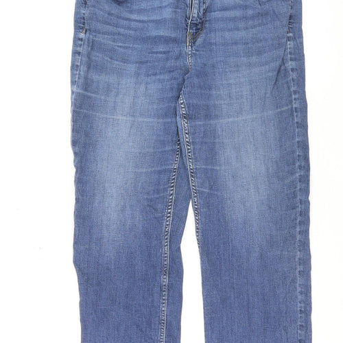 Innes Stores Women’s Blue Size 16 Straight Fit Jeans