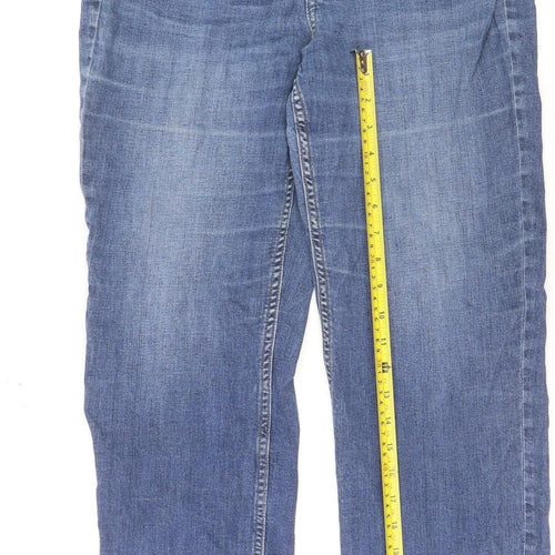 Innes Stores Women’s Blue Size 16 Straight Fit Jeans