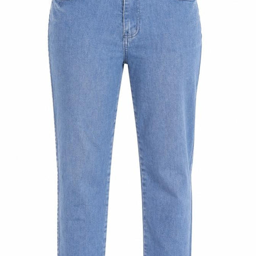 Biotipo Women Blue Size 12 Straight Leg Denim Jeans