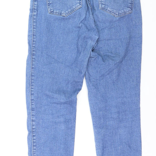 Biotipo Women Blue Size 12 Straight Leg Denim Jeans