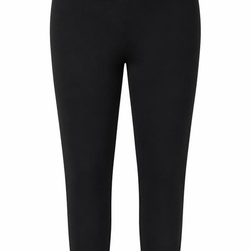 Paolo Connerti Women’s Black M Ankle Leggings Rhinestone Stretch Slim Fit
