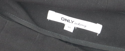 ONLY Women’s Black Midi Pencil Skirt Size 12 Stretch Workwear