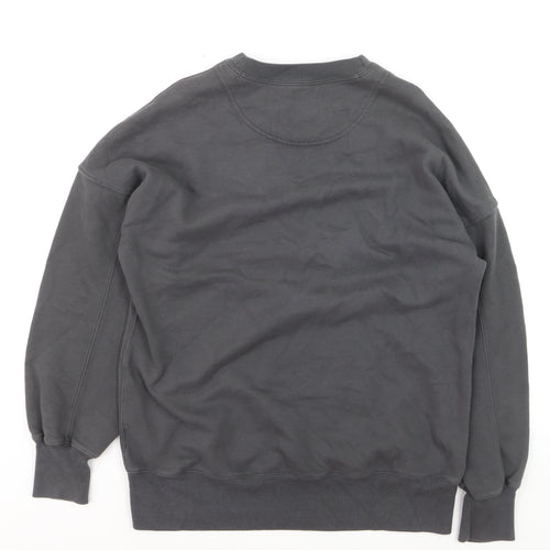 Abercrombie & Fitch Womens Grey Small Pullover Sweatshirt Paris Graphic
