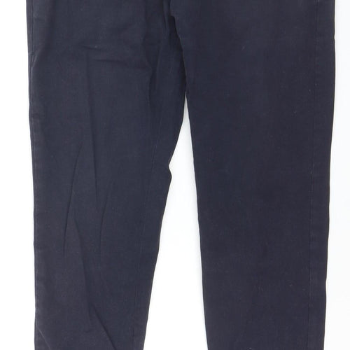 Netplay Men's Black Straight Leg Jeans Size 34 Regular Fit Cotton Blend