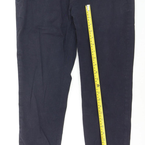 Netplay Men's Black Straight Leg Jeans Size 34 Regular Fit Cotton Blend
